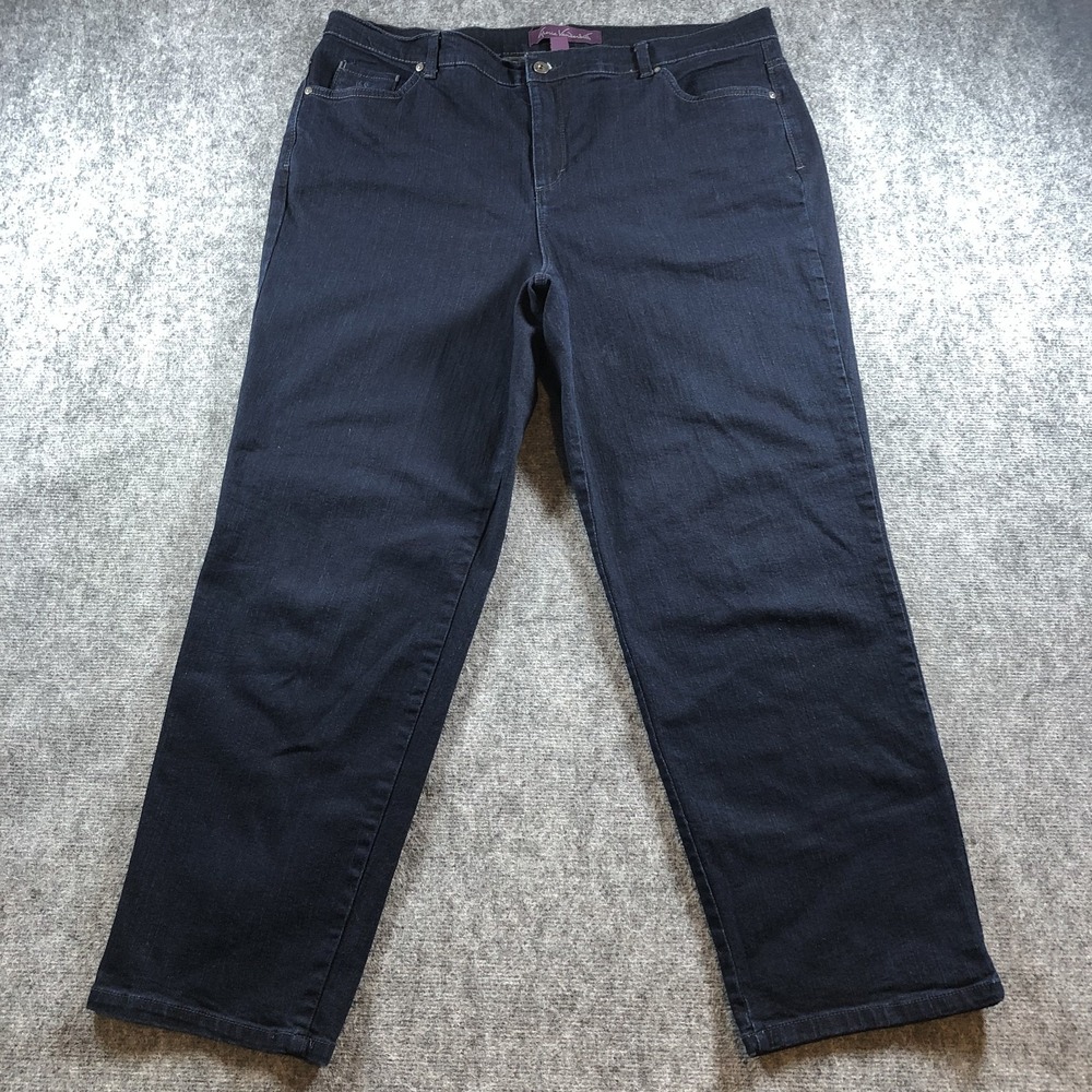 Women's Dark Blue Straight-Leg Jeans